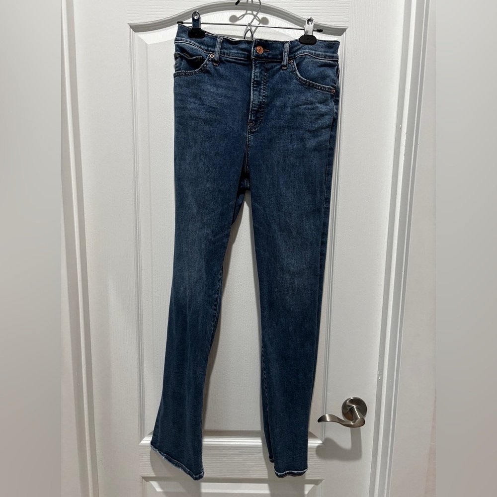 Express Straight Leg Jeans in Dark Indigo